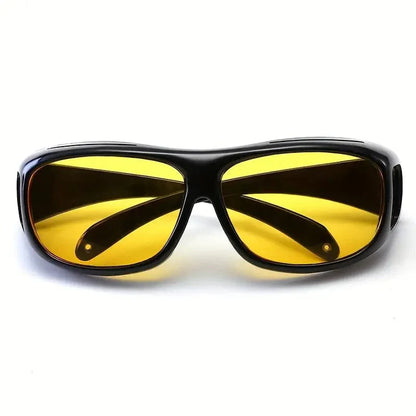 NESLEMY-Fit Over Night Driving Glasses with GlareCut Technology