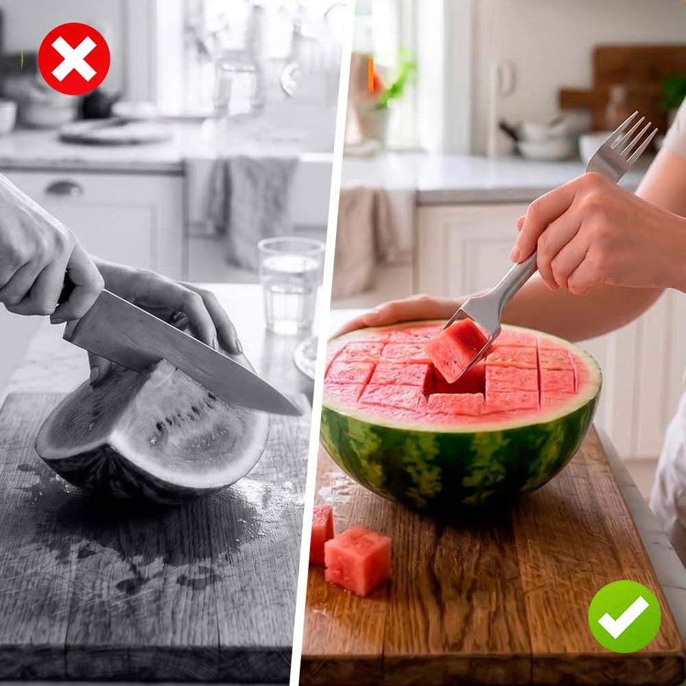 Stainless Steel Watermelon Fork