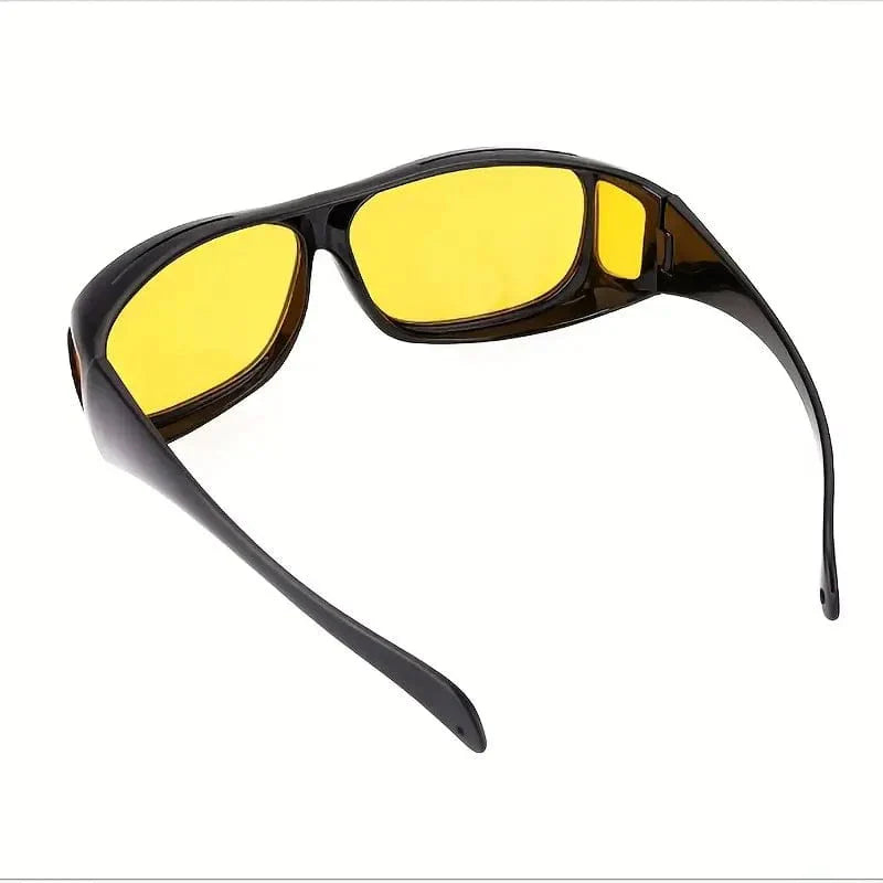 NESLEMY-Fit Over Night Driving Glasses with GlareCut Technology