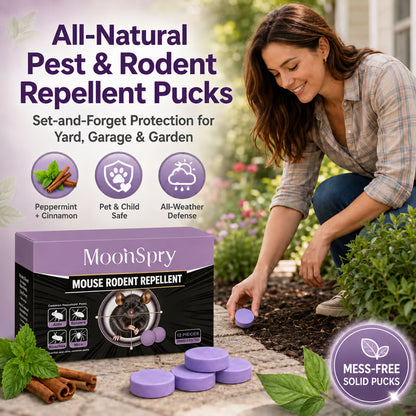 🔥Last Day 50% OFF🔥All-Natural Peppermint & Cinnamon Pest & Rodent Repellent Pucks