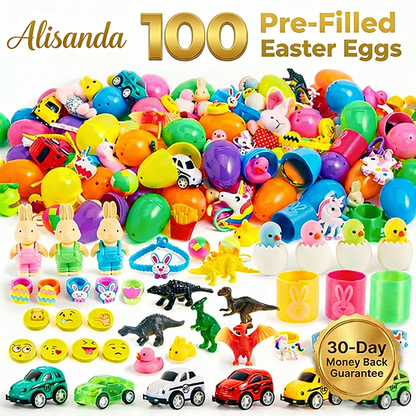 🐣 Prefilled Easter Eggs with Toys – Ultimate Kids Easter Hunt Set