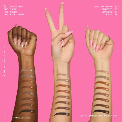 [NEW & EXCLUSIVE] Fluff & Snatch Brow Powder Pen