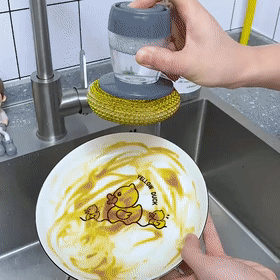🧽Soap Dispensing Dish Brush