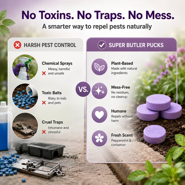 🔥Last Day 50% OFF🔥All-Natural Peppermint & Cinnamon Pest & Rodent Repellent Pucks