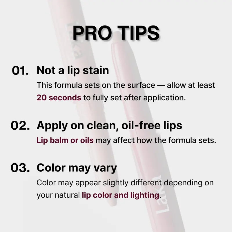 [Juxek] Easy Glide Lip Liner — Creamy, Blendable Color with Smooth Application