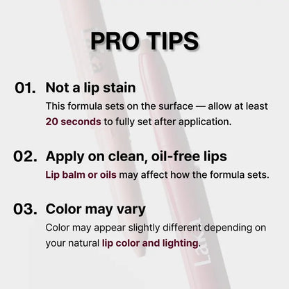 [Juxek] Easy Glide Lip Liner — Creamy, Blendable Color with Smooth Application