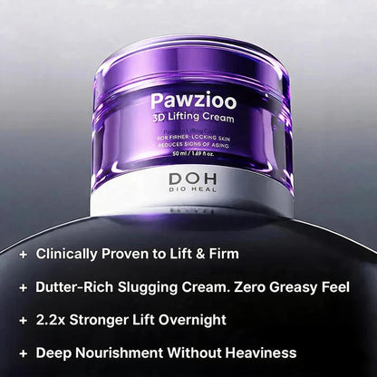 Pawzioo 3D Lifting Cream | Advanced Korean Facial Night Cream
