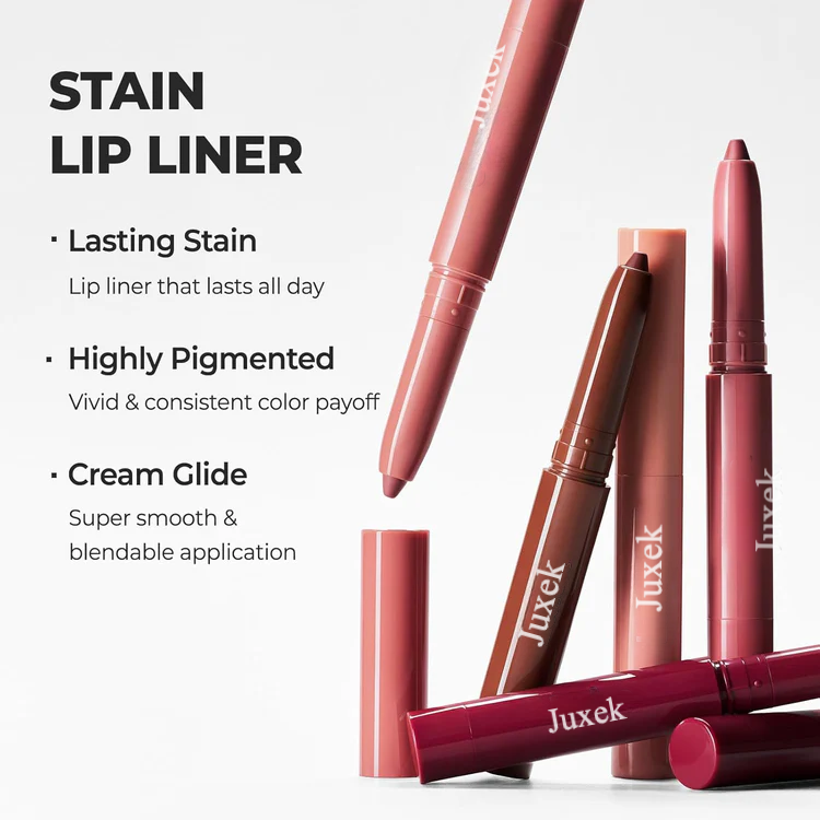 [Juxek] Easy Glide Lip Liner — Creamy, Blendable Color with Smooth Application