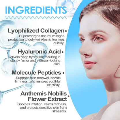 Clinical-Grade Collagen That Erases Deep Lines Without Needles