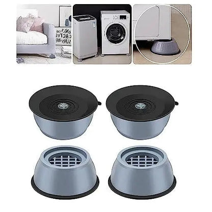 4-Piece Durable Compact Shock-Absorbing Pads