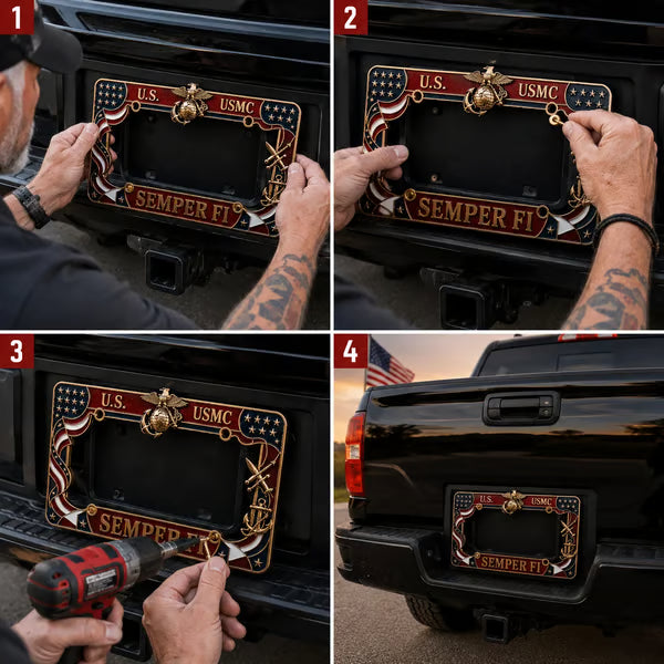 🔥LAST DAY 49% OFF🔥🇺🇸 250th Anniversary Commemorative License Plate Frame🗽