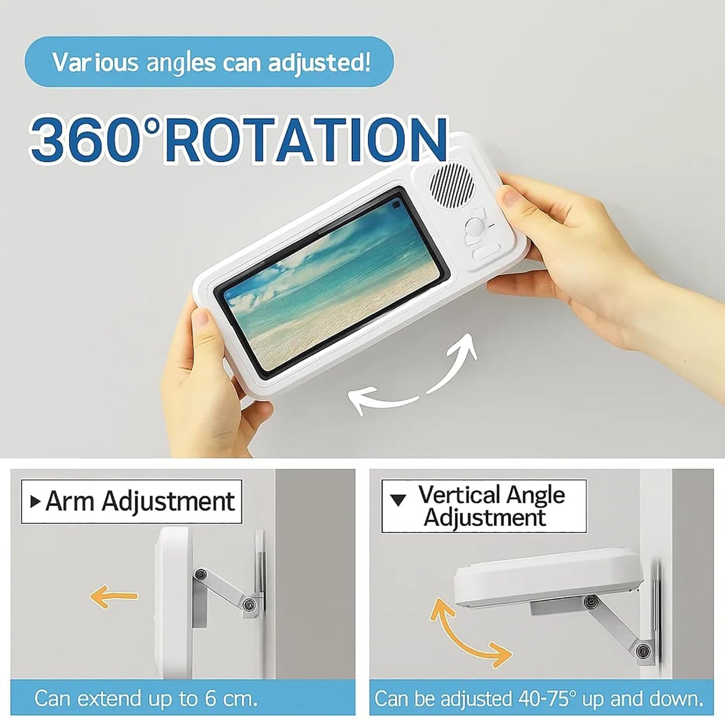 Ipx5 Waterproof Phone Holder