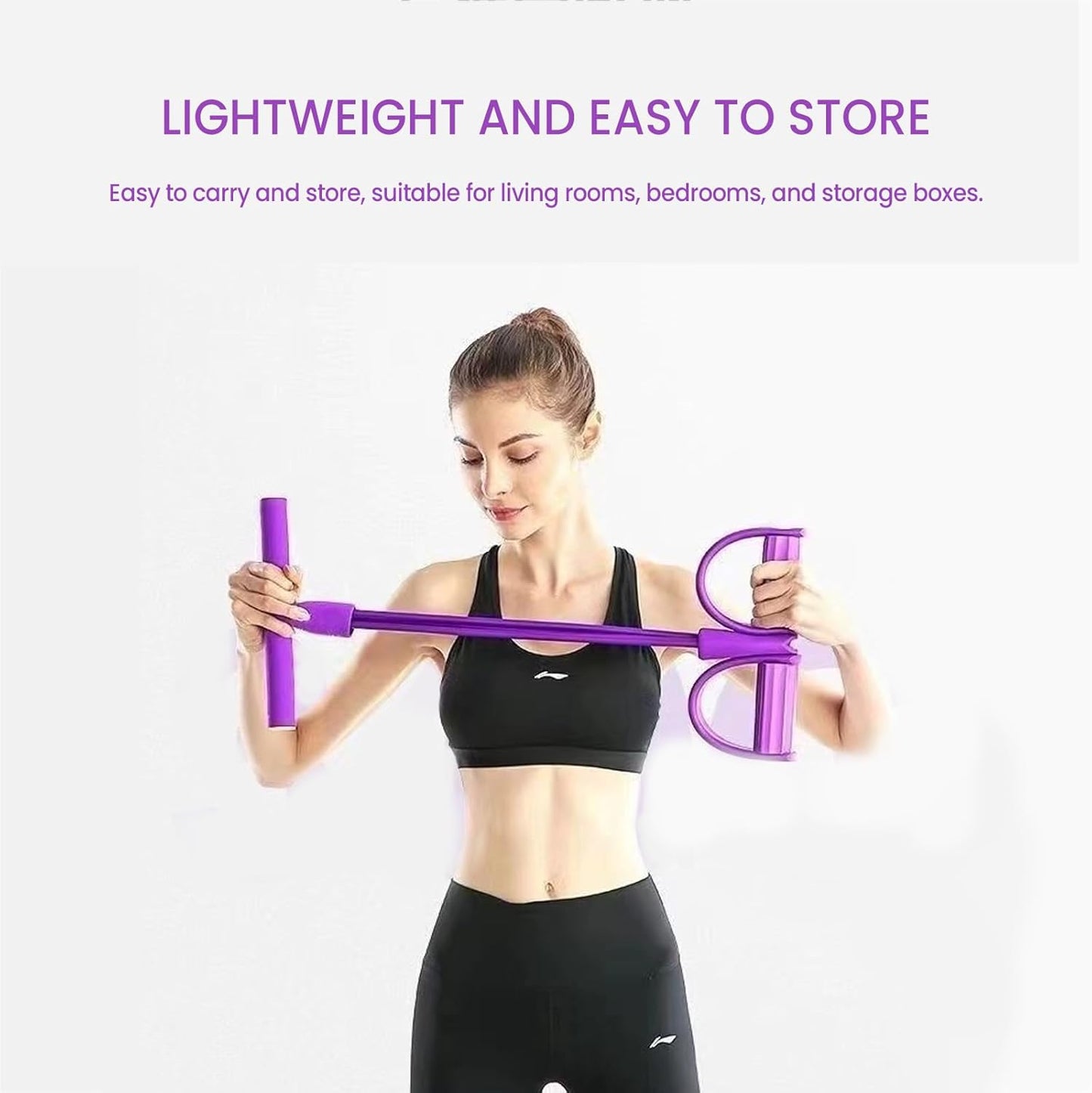 Multi-functional Pedal Resistance Band Trainer – Portable Foot Pedal Fitness Equipment 💪