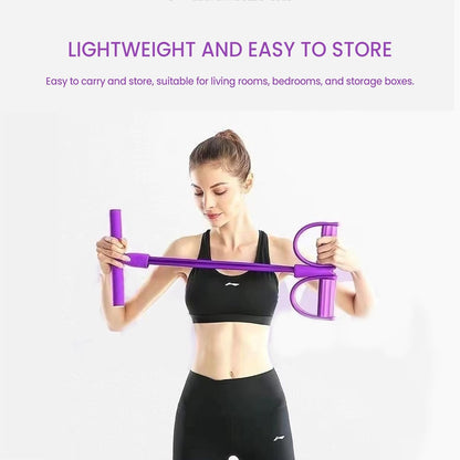 Multi-functional Pedal Resistance Band Trainer – Portable Foot Pedal Fitness Equipment 💪