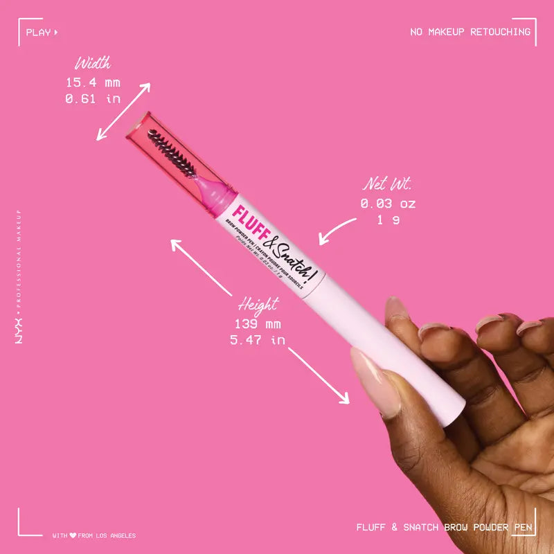 [NEW & EXCLUSIVE] Fluff & Snatch Brow Powder Pen