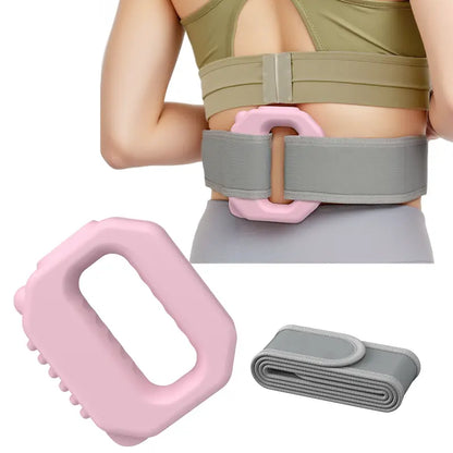 Portable Vibrations Cordless Vibration for Whole Body - 6 Speed Levels Neck & Shoulder Muscle Relief Deep Tissue Percussive Massager for Relaxation Pink & Gray Design