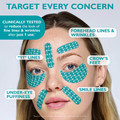 Peptide-Infused Face & Eye Tape-