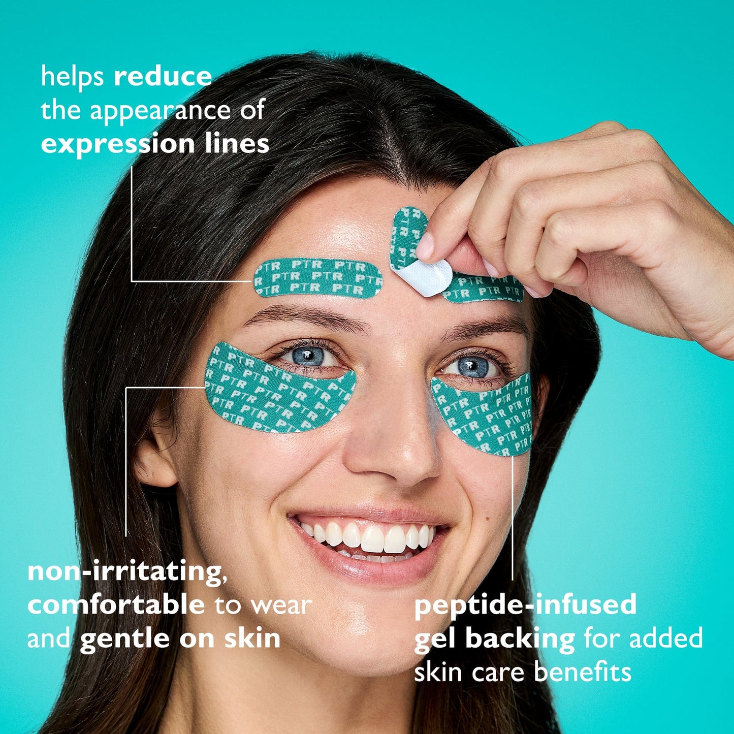 Peptide-Infused Face & Eye Tape-