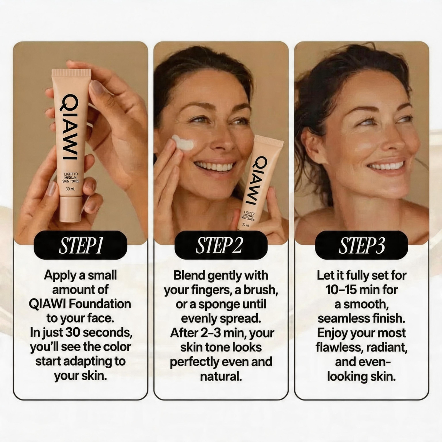 QIAWI™ - Color Changing Foundation