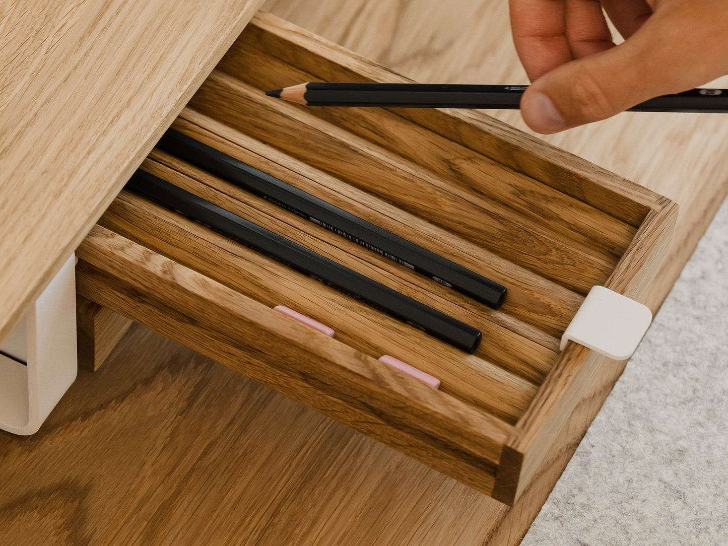Wooden Pen Holder
