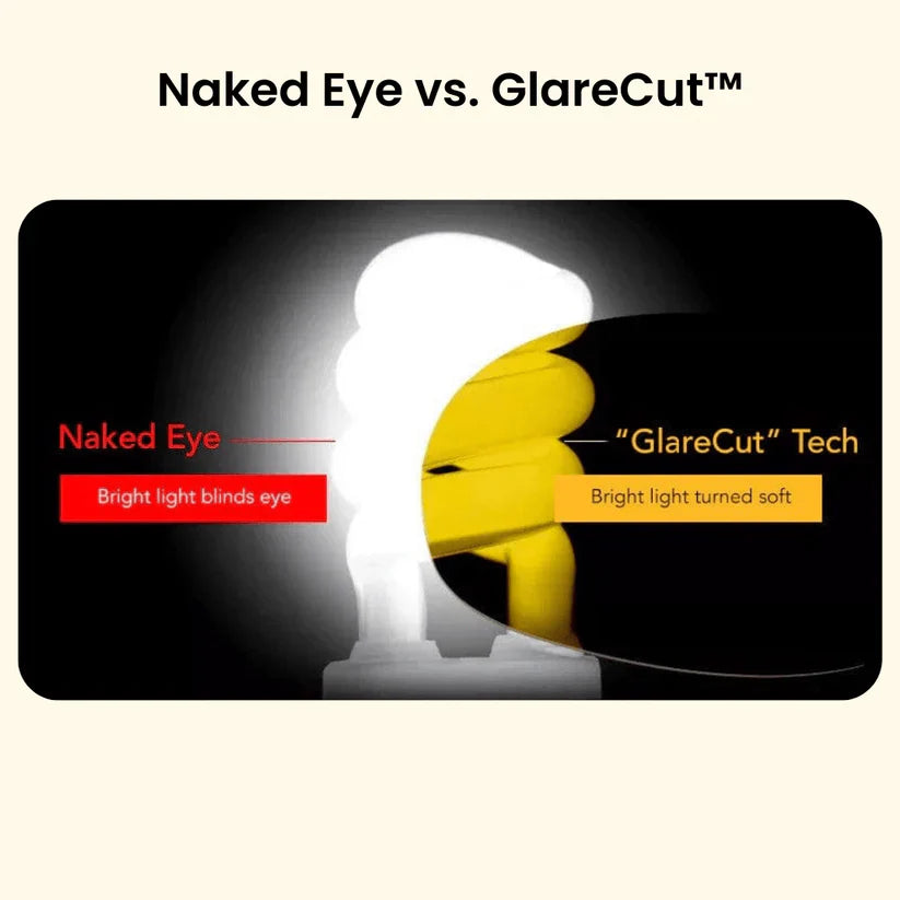 NESLEMY-Fit Over Night Driving Glasses with GlareCut Technology