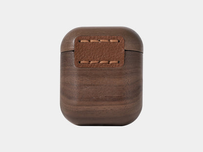 Wooden Earbuds Case