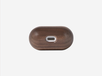 Wooden Earbuds Case