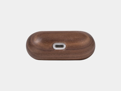 Wooden Earbuds Case